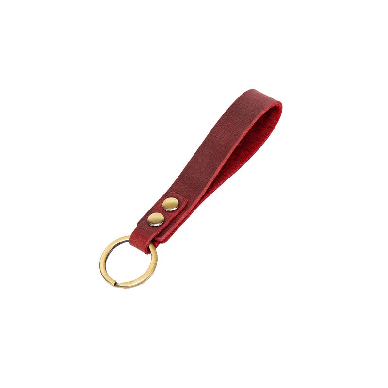 Vintage Leather Keychain