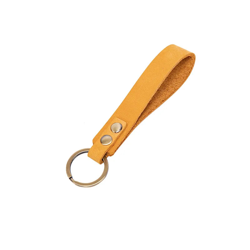 Vintage Leather Keychain