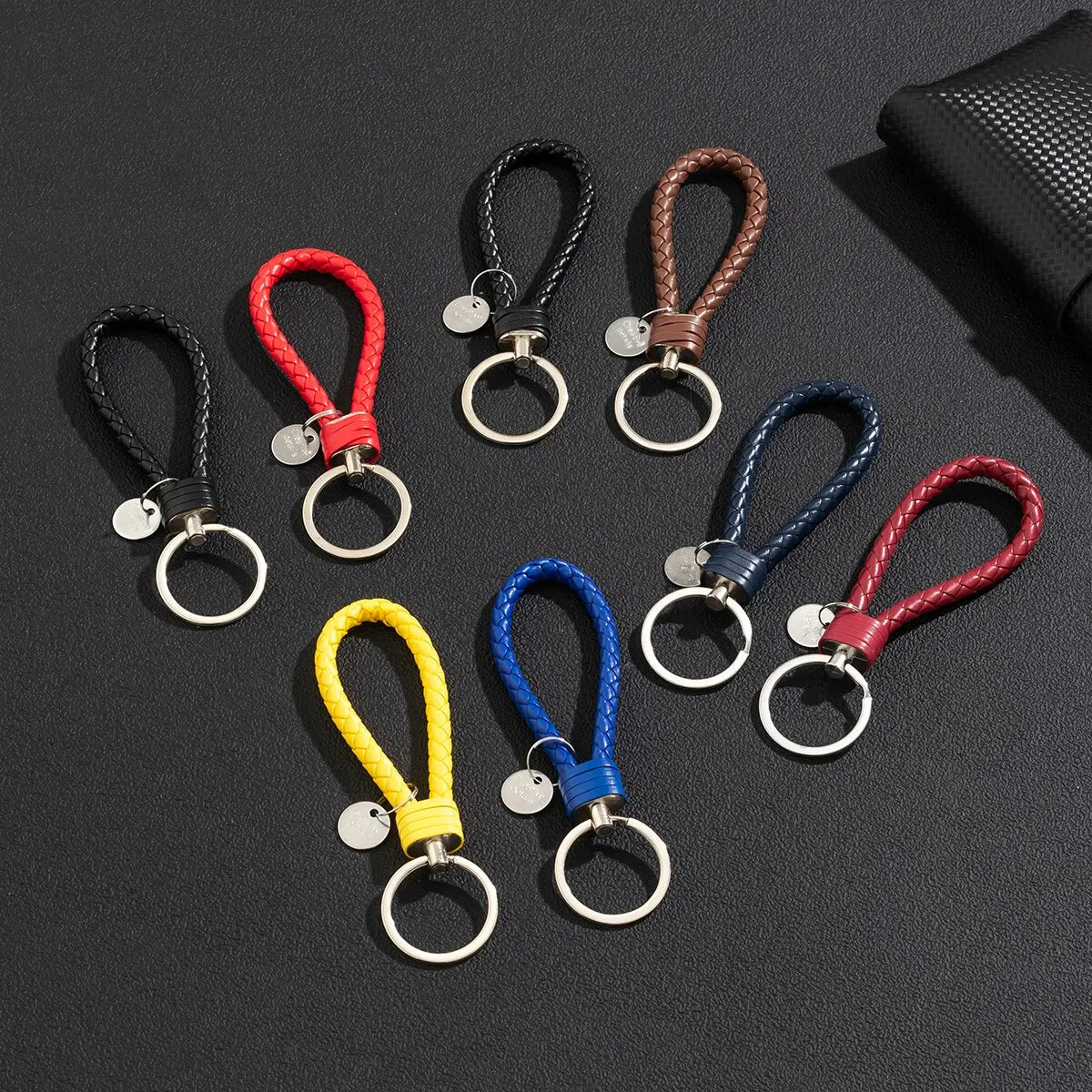 Braided Leather Loop