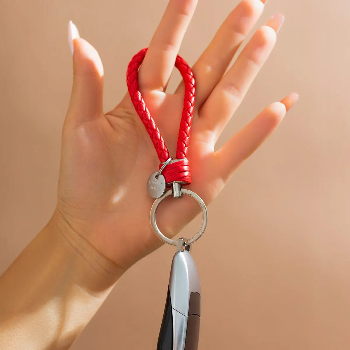 Braided Leather Loop