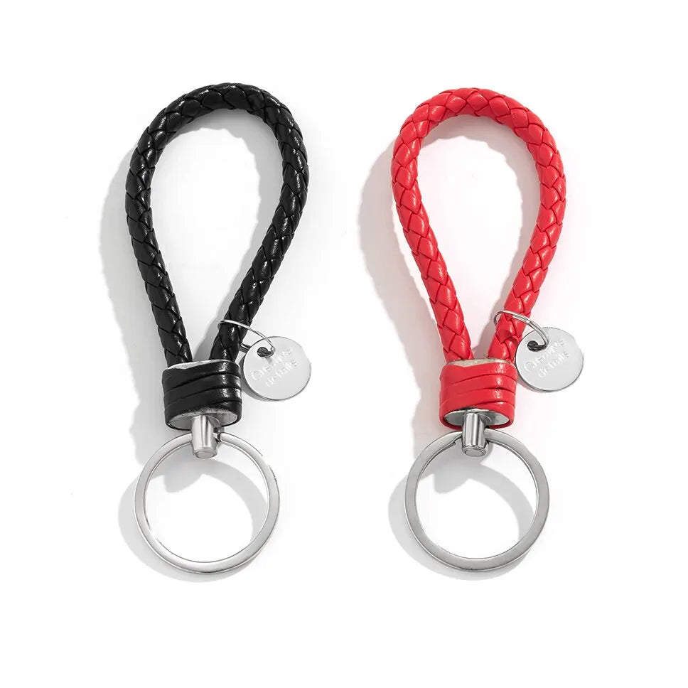 Braided Leather Loop