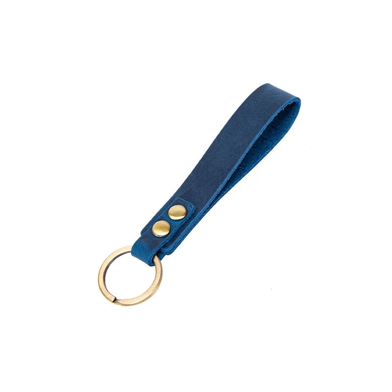 Vintage Leather Keychain