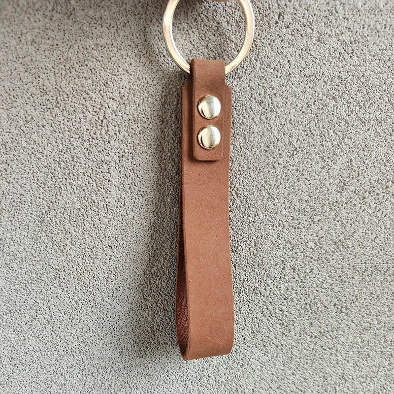 Vintage Leather Keychain
