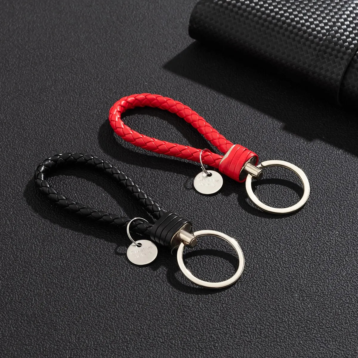 Braided Leather Loop
