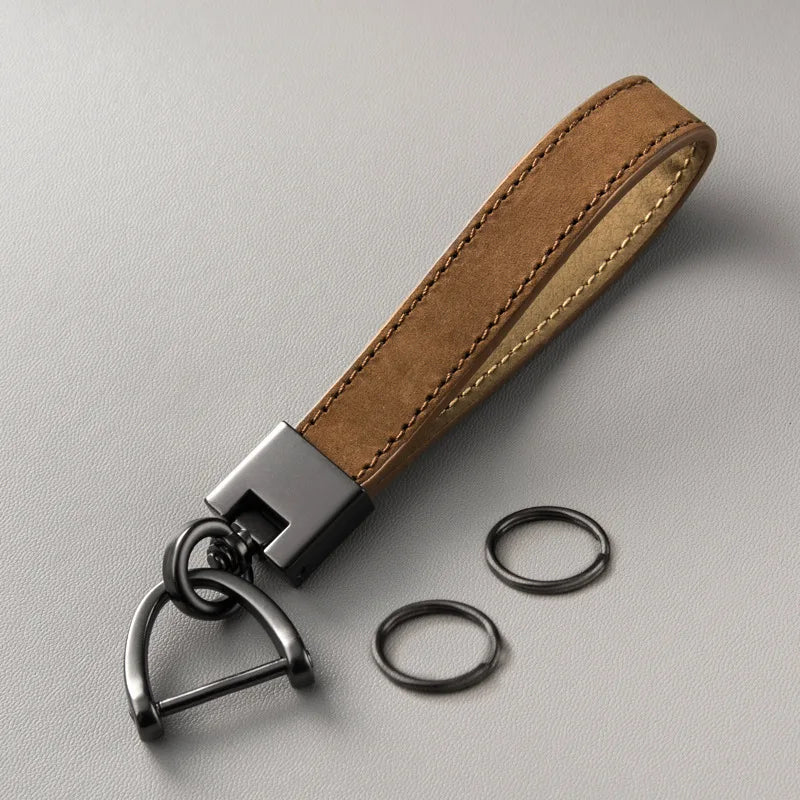 Luxury Leather Keychain
